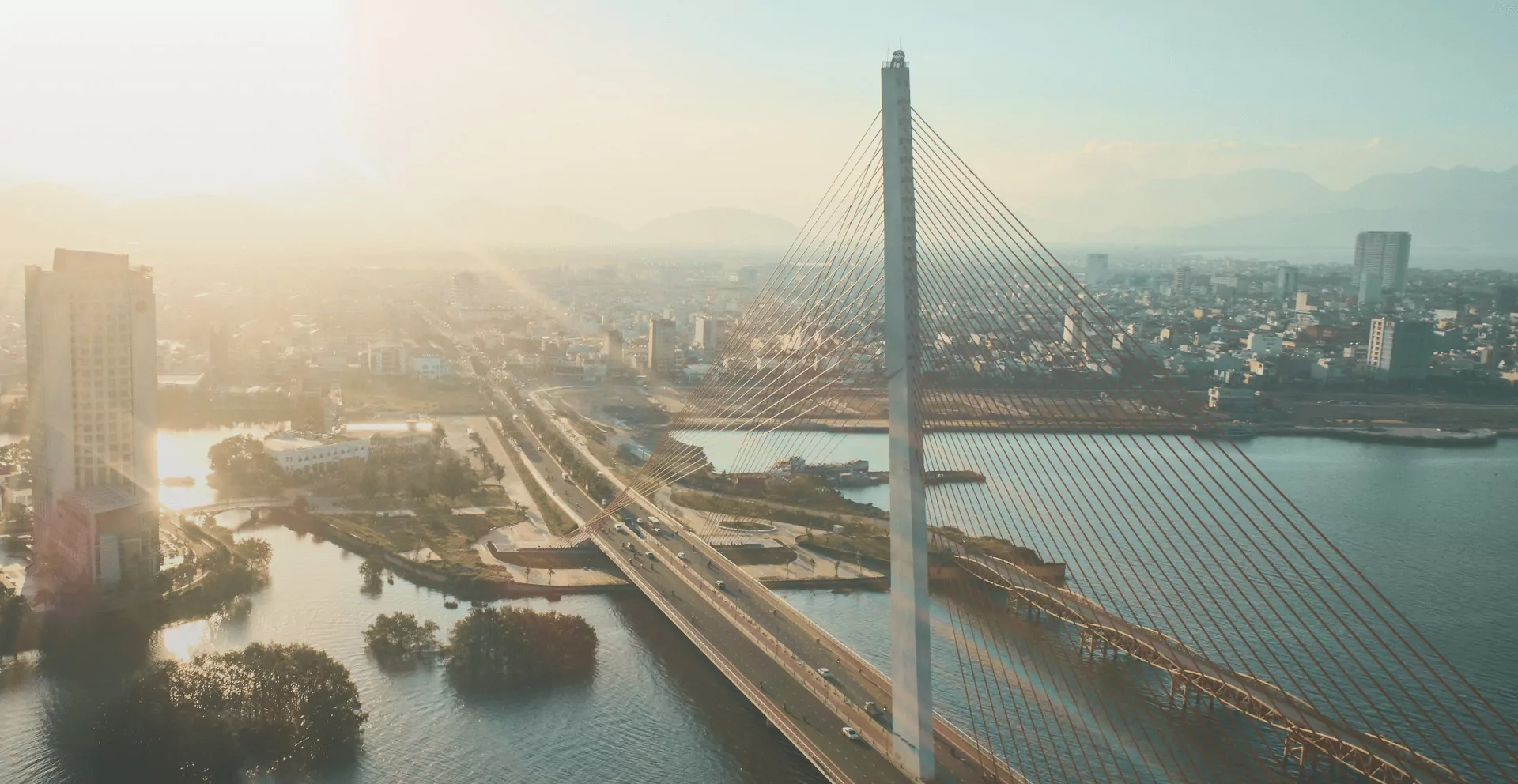 Da Nang skyline and river – CVR